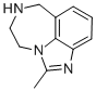 CAS 登录号：66596-62-1， 4,5,6,7-四氢-2-甲基-咪唑并[4,5,1-jk][1,4]苯并二氮杂卓 