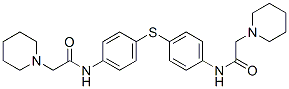 CAS 登录号：66603-25-6， N,N'-[硫代二(4,1-亚苯基)]二(1-哌啶乙酰胺)