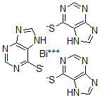 CAS 登录号：66626-12-8， 6-巯基嘌呤铋