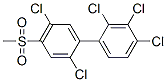 CAS#: 66640-59-3, 4-Methylsulfonyl-2,2',3',4',5-Pentachlorobiphenyl
