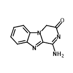 CAS 登录号：66655-41-2， 1-氨基吡嗪[1,2-a]苯并咪唑-3(4H)-酮