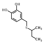 CAS#: 666751-86-6, 4-[(sec-Butylsulfanyl)methyl]-1,2-benzenediol