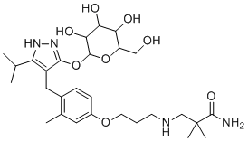 CAS 登录号：666843-10-3， 米扎格列净