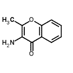 CAS 登录号：66691-41-6， 3-氨基-2-甲基-4H-苯并吡喃-4-酮