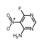 CAS 登录号：667-89-0， 6-氟-5-硝基-4-嘧啶胺