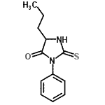 CAS#: 66703-27-3, 3-Phenyl-5-propyl-2-thioxo-4-imidazolidinone