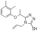 CAS#: 667413-66-3, 4-Allyl-5-[1-(2,3-dimethylphenoxy)ethyl]-4H-1,2,4-triazole-3-thiol