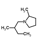 CAS 登录号：667420-86-2， 2-甲基-1-(2-甲基丁基)吡咯烷