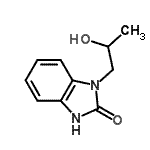 CAS 登录号：66766-15-2， 1-(2-羟基丙基)-1,3-二氢-2H-苯并咪唑-2-酮