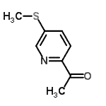 CAS#: 667882-37-3, 1-[5-(Methylsulfanyl)-2-pyridinyl]ethanone