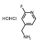 CAS 登录号：667906-60-7， 1-(2-氟-4-吡啶基)甲胺二盐酸盐