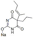 CAS#: 66842-96-4, 5-(1-Methyl-1-Butenyl)-5-Propyl-2-Sodiooxy-4,6(1H,5H)-Pyrimidinedione