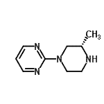 CAS#: 668484-58-0, 2-[(3S)-3-Methyl-1-piperazinyl]pyrimidine