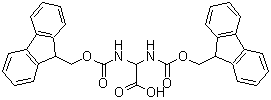 CAS 登录号：668492-50-0， 二{[(9H-芴-9-基甲氧基)羰基]氨基}乙酸