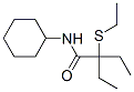 CAS#: 66859-56-1, N-Cyclohexyl-2-Ethyl-2-(Ethylthio)Butyramide