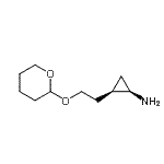CAS#: 669087-52-9, (1R,2R)-2-[2-(Tetrahydro-2H-pyran-2-yloxy)ethyl]cyclopropanamine