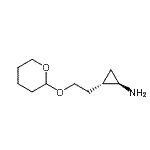 CAS#: 669087-54-1, (1R,2S)-2-[2-(Tetrahydro-2H-pyran-2-yloxy)ethyl]cyclopropanamine