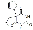CAS 登录号：66940-61-2， 5-(2-环戊烯基)-5-异丁基巴比妥酸