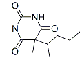 CAS 登录号：66941-08-0， 1,5-二甲基-5-(1-甲基丁基)-2,4,6(1H,3H,5H)-嘧啶三酮