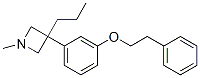 CAS 登录号：66941-46-6， 1-甲基-3-[3-(苯乙基氧基)苯基]-3-丙基氮杂环丁烷