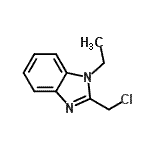CAS#: 66947-93-1, 2-(Chloromethyl)-1-ethyl-1H-benzimidazole