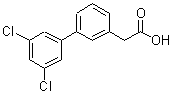 CAS 登录号：669713-80-8， (3',5'-二氯-3-联苯基)乙酸