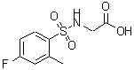 CAS#: 670260-30-7, N-[(4-Fluoro-2-methylphenyl)sulfonyl]glycine