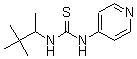CAS#: 67027-06-9, N-4-Pyridinyl-N'-(1,2,2-Trimethylpropyl)-Thiourea