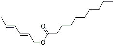 CAS 登录号：67027-57-0， 2,4-己二烯基癸酸酯
