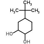 CAS#: 67027-80-9, 4-(2-Methyl-2-propanyl)-1,2-cyclohexanediol
