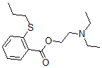 CAS 登录号：67031-77-0， 2-(二乙基氨基)乙基 2-(丙硫基)苯甲酸酯