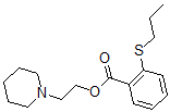 CAS 登录号：67031-81-6， 2-哌啶乙基2-(丙硫基)苯甲酸酯
