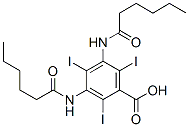 CAS 登录号：67032-31-9， 3,5-二(己酰氨基)-2,4,6-三碘苯甲酸