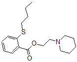 CAS 登录号：67032-53-5， 2-哌啶乙基 2-(丁基硫代)苯甲酸酯