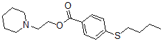 CAS#: 67032-54-6, 2-Piperidinoethyl 4-(Butylthio)Benzoate
