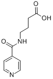 CAS 登录号：67036-49-1， 4-(异烟酰氨基)丁酸