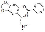CAS 登录号:67049-54-1, 2-(二甲基氨基)-1-(3,4-亚甲二氧基苯基)乙基苯甲酸酯