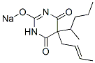 CAS#: 67050-09-3, 5-(2-Butenyl)-5-(1-Methylbutyl)-2-Sodiooxy-4,6(1H,5H)-Pyrimidinedione