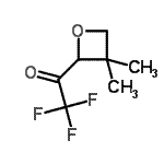 CAS 登录号：671220-27-2， 1-(3,3-二甲基-2-氧杂环丁基)-2,2,2-三氟乙烷酮