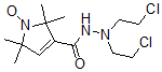 CAS 登录号：67128-86-3， 3-(二-(2-氯乙基)甲酰肼)-2,2,5,5-四甲基吡咯啉-1-氧基