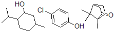 CAS 登录号：67148-11-2， 氯苯酚樟脑薄荷醇