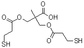 CAS 登录号：67184-55-8， 3-(3-巯基-1-氧代丙氧基)-2-[(3-巯基-1-氧代丙氧基)甲基]-2-甲基-丙酸