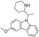 CAS 登录号：67196-09-2， 6-甲氧基-9-(1-甲基-2-哌啶基甲基)-9H-咔唑