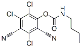CAS 登录号：67205-43-0， 2,4-二氰基-3,5,6-三氯苯基丁基氨基甲酸酯