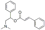 CAS 登录号：67210-52-0， 3-苯基丙烯酸 2-二甲基氨基-1-苯基乙酯