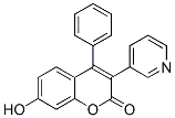 CAS#: 67210-69-9, 7-Hydroxy-4-Phenyl-3-(3-Pyridyl)-2H-1-Benzopyran-2-One