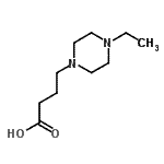 CAS 登录号：672285-92-6， 4-(4-乙基-1-哌嗪基)丁酸