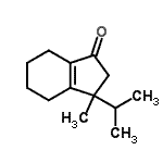 CAS#: 672295-31-7, 3-Isopropyl-3-methyl-2,3,4,5,6,7-hexahydro-1H-inden-1-one
