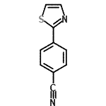 CAS#: 672324-84-4, 4-(1,3-Thiazol-2-yl)benzonitrile