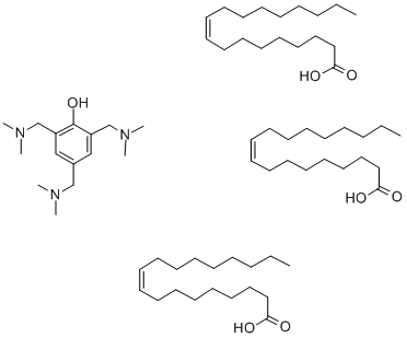 CAS 登录号：67274-16-2， 2,4,6-三(二甲基氨基甲基)苯酚三油酸酯